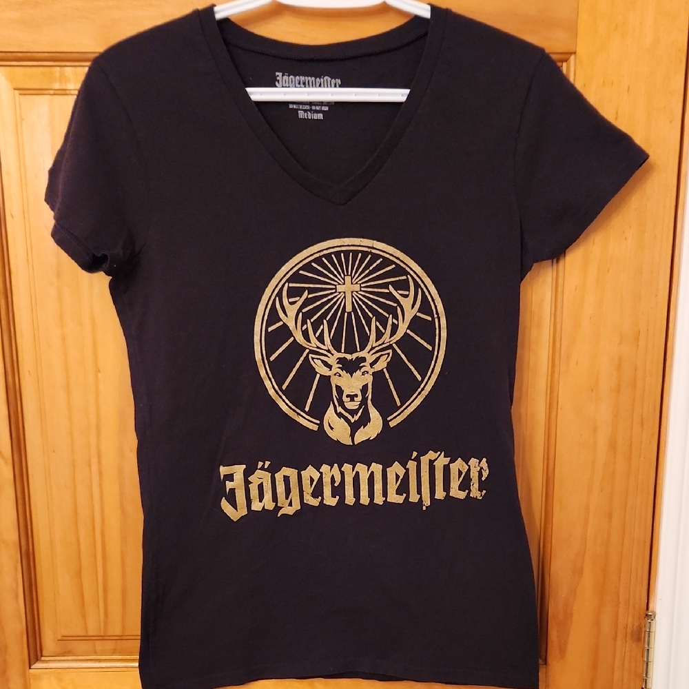 Jägermeister V-neck Graphic Tee